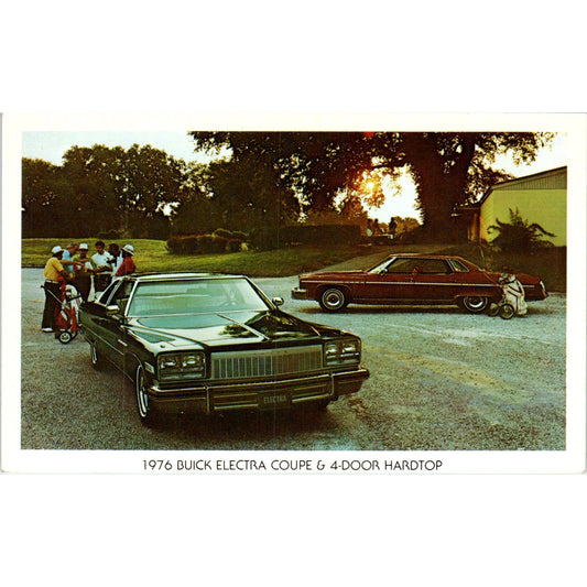 1976 Buick Electra Coupe Hardtop Arnold Buick-Opel Pitman NJ Postcard PC11