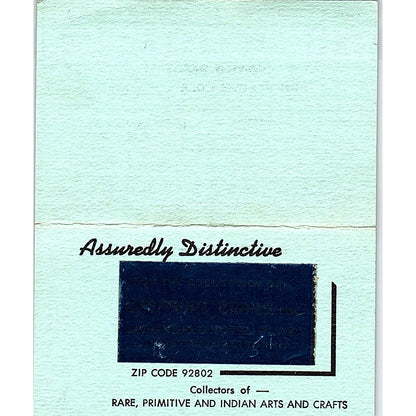 Assuredly Distinctive Treasure Trail Disneyland Hotel Plaza Business Card TH2-B1