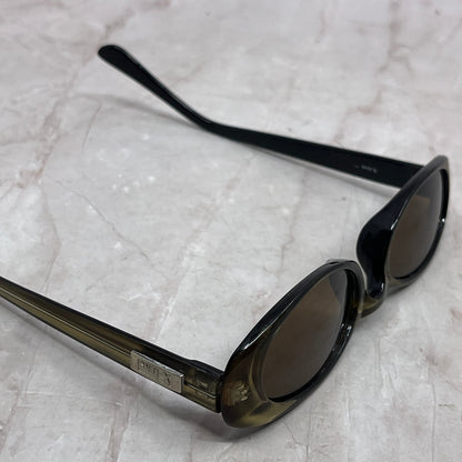 Vintage Ladies X-Lens Oval Tiger Eye Acrylic Sunglasses Glasses Frames TH9-G1-2
