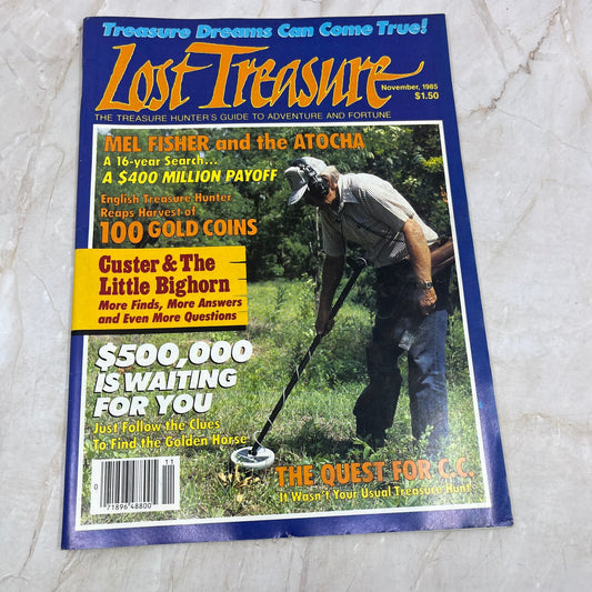 1985 Nov - Lost Treasure Magazine - Treasure Hunting Gold Prospecting M15