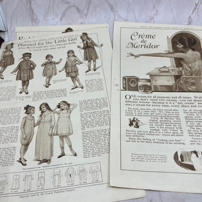Woman's Home Companion Picture Section for March 1918 Magazine Ad FL6-10