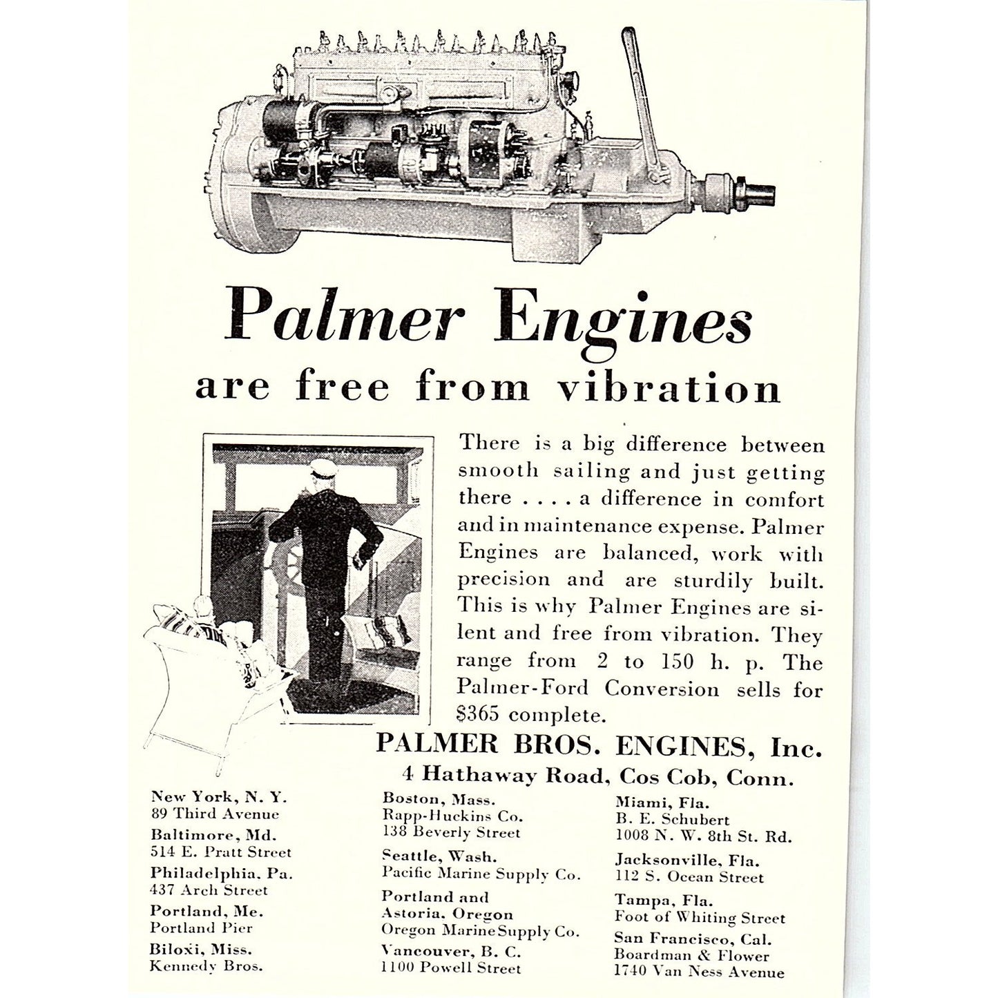Marblehead Anti-Fouling Green Bottom Paint Stearns-Mckay Mfg MA 1932 Ad AG2-M17