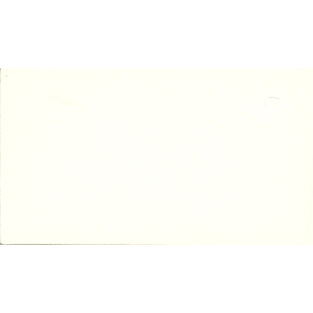 John J Duffy Getz Bros & Co West Germany Vintage Business Card SC9-B6