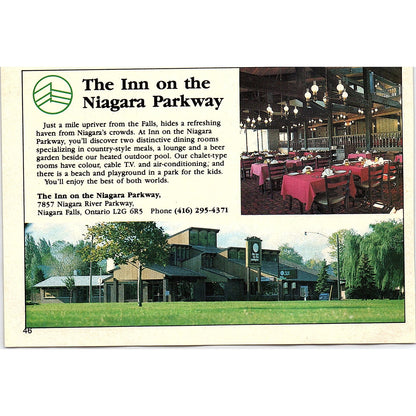 The Inn on the Niagara Parkway a refreshing haven Niagara Falls ON SAG4-3