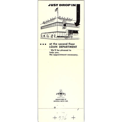 Kankakee Federal Savings & Loan IL Vintage Matchbook TB6-MB2-8