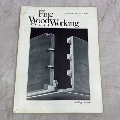 Making Drawers - Mar/Apr 1984 No 45 - Taunton's Fine Woodworking Magazine M35