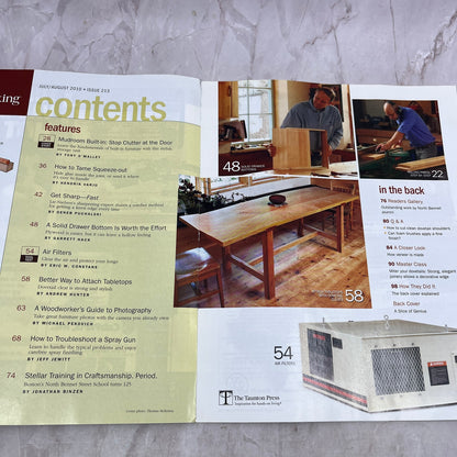 Built-In Storage - Aug 2010 No 213 - Taunton's Fine Woodworking Magazine M34