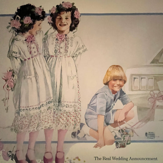The Real Wedding Announcement - Avon Childhood Moments 10.5x10" Art Print V17