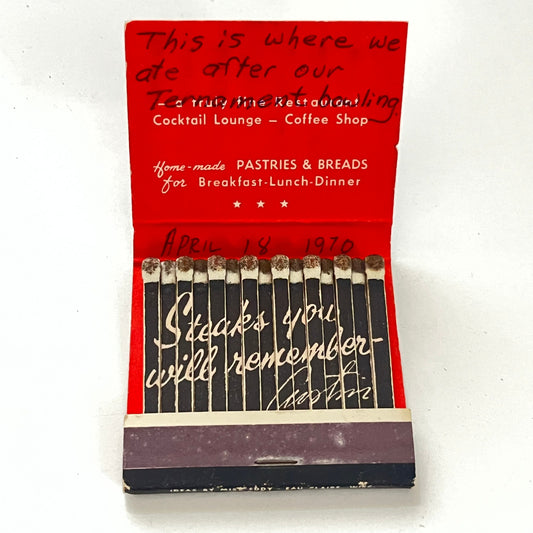 Austin's White House Eau Claire WI Feature Matches Vintage Matchbook SF4-M1