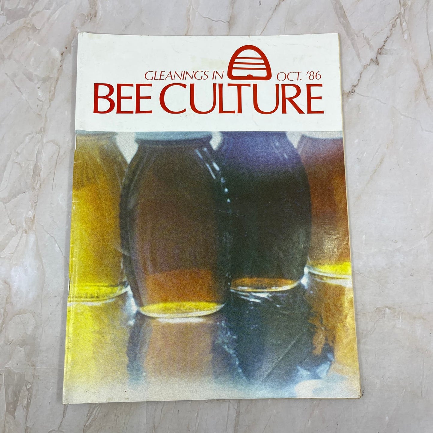 1986 Oct - Gleanings in Bee Culture Magazine - Bees Beekeeping Honey M9