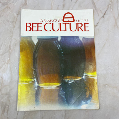 1986 Oct - Gleanings in Bee Culture Magazine - Bees Beekeeping Honey M9
