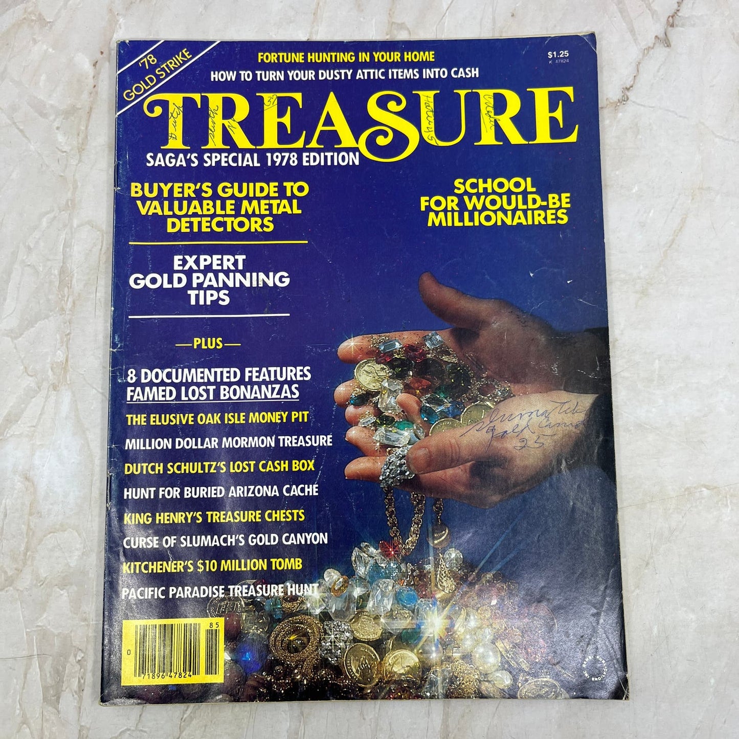 1978 Saga's Special Treasure Hunting Magazine Guide to Metal Detectors M19