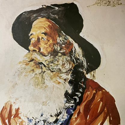 Death Valley Smiley of Stovepipe Wells Norman Rockwell Vintage Art Print 9x11 V5