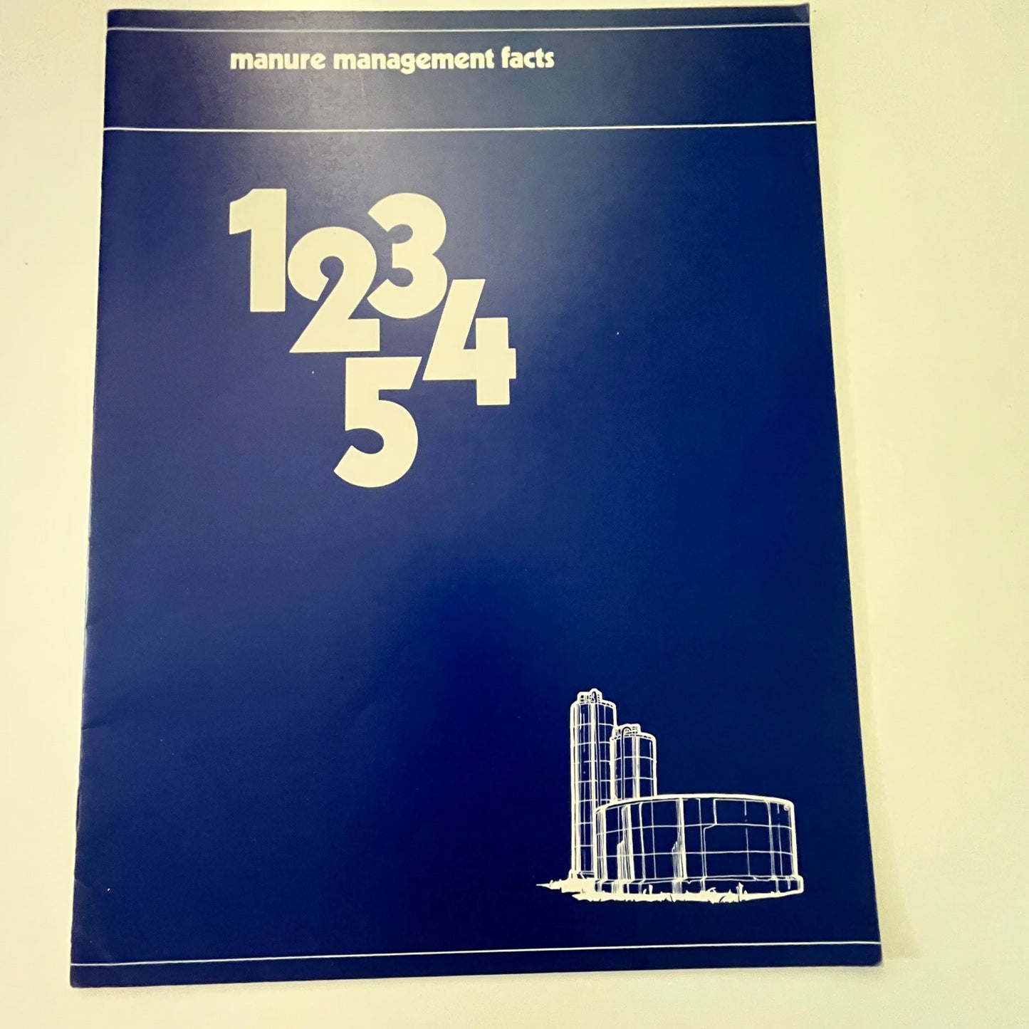 Vintage A.O. Smith Harvestore Products Manure Facts Booklet Slurrystore M39