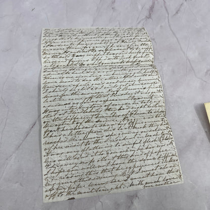 1859 Handwritten Letter St. Paul MN From Mother to Robert P. Lewis TB8-OD