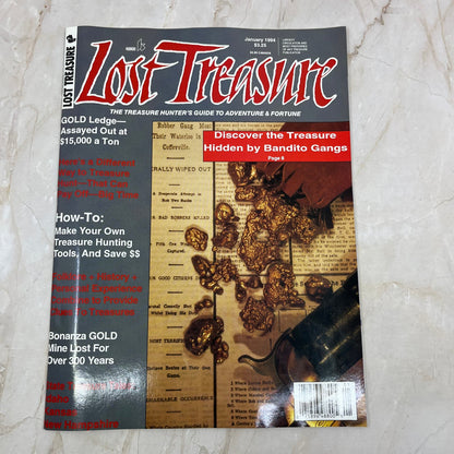 1994 Jan - Lost Treasure Magazine - Treasure Hunting Gold Prospecting M14