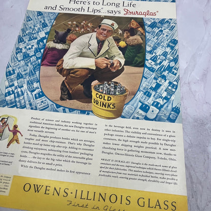 Duraglas - Owens-Illinois Glass Company Toledo Ohio 1940 Ad V14-8