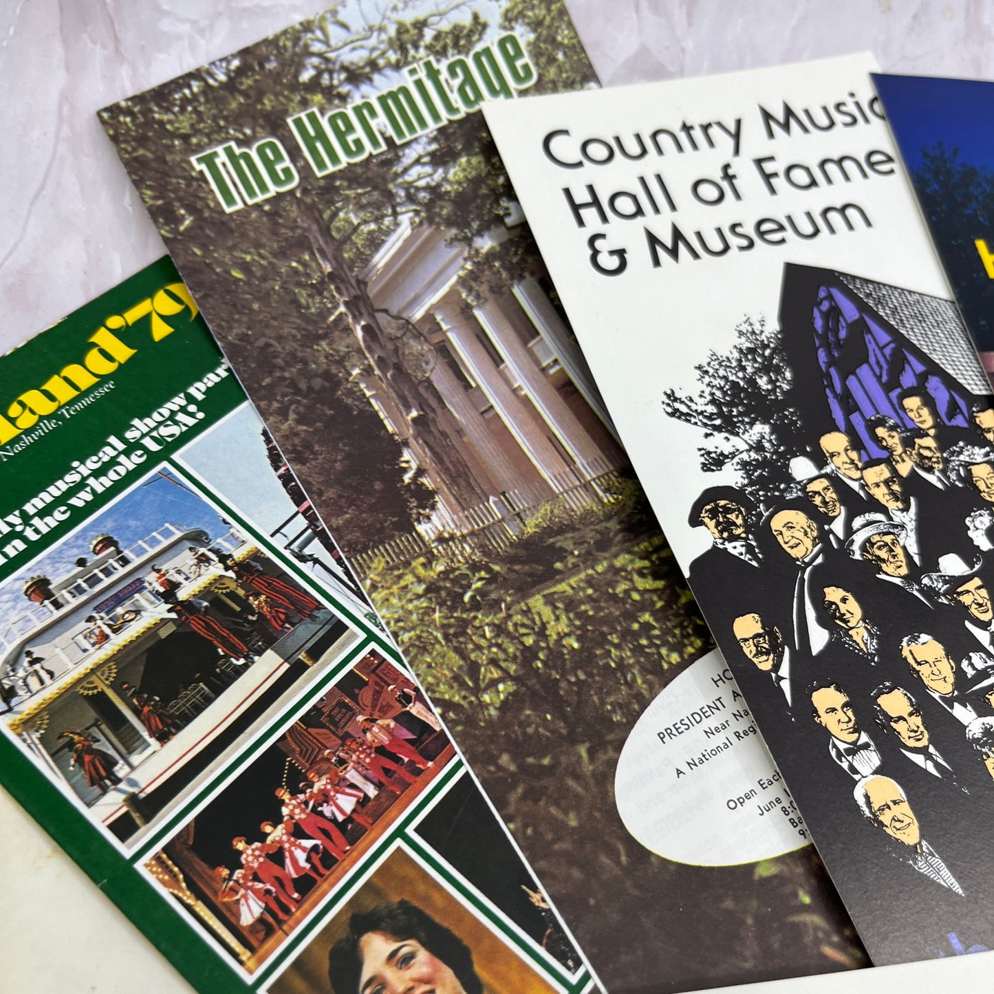 1979 Nashville Grand Ole Opry Tourist Travel Welcome Kit Tennessee TJ5-E1