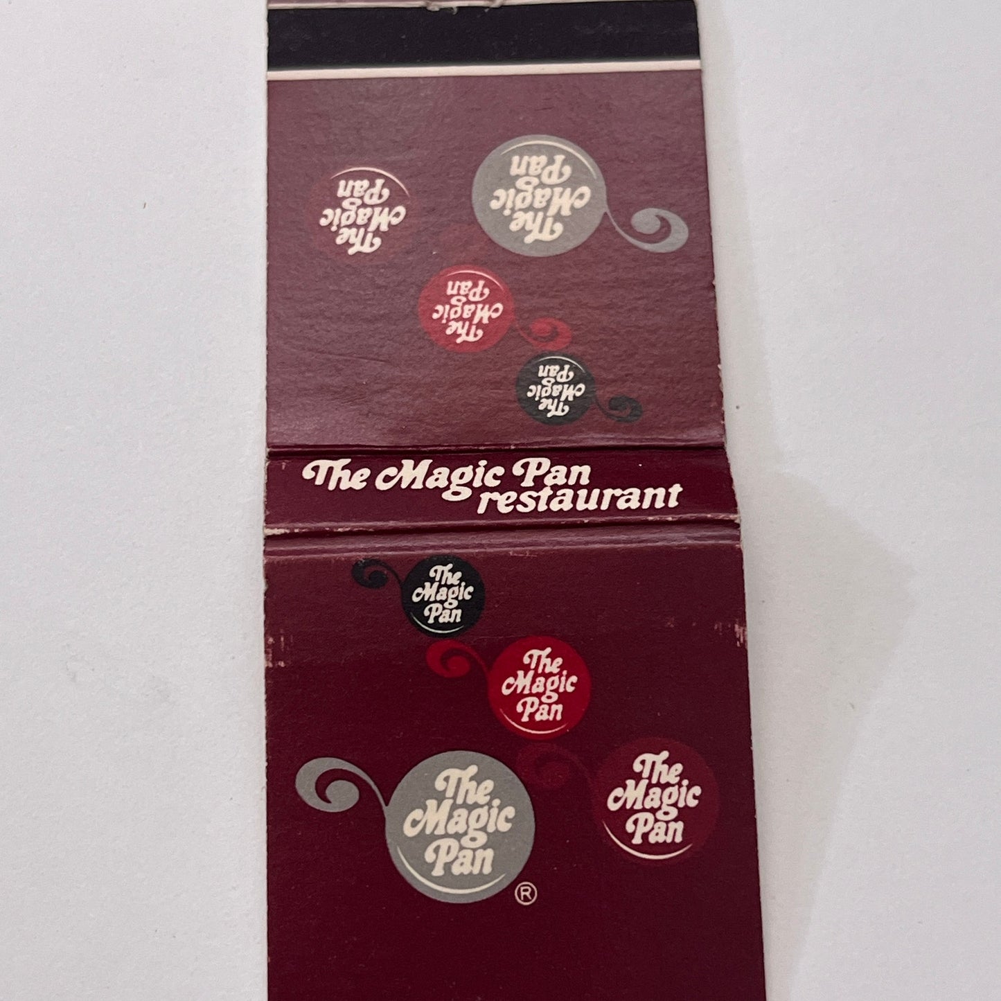 The Magic Pan Restaurant Vintage Matchbook Cover TB8-MB-12