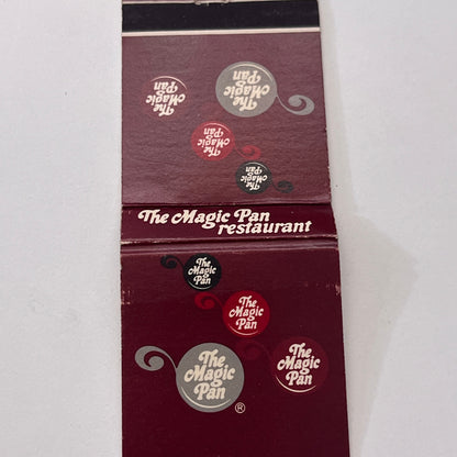 The Magic Pan Restaurant Vintage Matchbook Cover TB8-MB-12