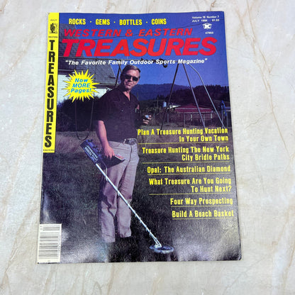 1984 July - Western & Eastern Treasures Magazine - Treasure Hunting Gold M12