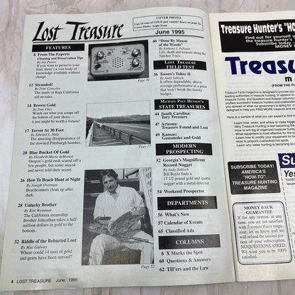 1995 June - Lost Treasure Magazine - Treasure Hunting Gold Prospecting M14