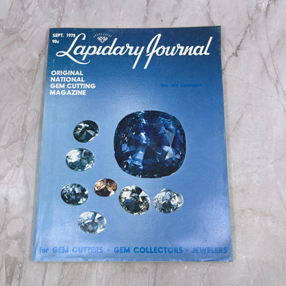 Big Sky Sapphire - Lapidary Journal Magazine - Sep 1978 M24