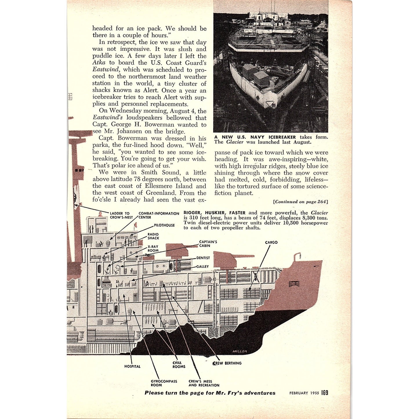 Eric Fry Finds Letter Lost Since 1876 Cape Isabella Ellesmere 1955 Article AG1-5