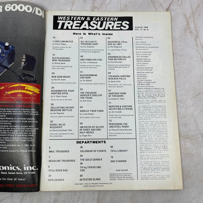 1983 August - Western & Eastern Treasures Magazine - Treasure Hunting Gold M13