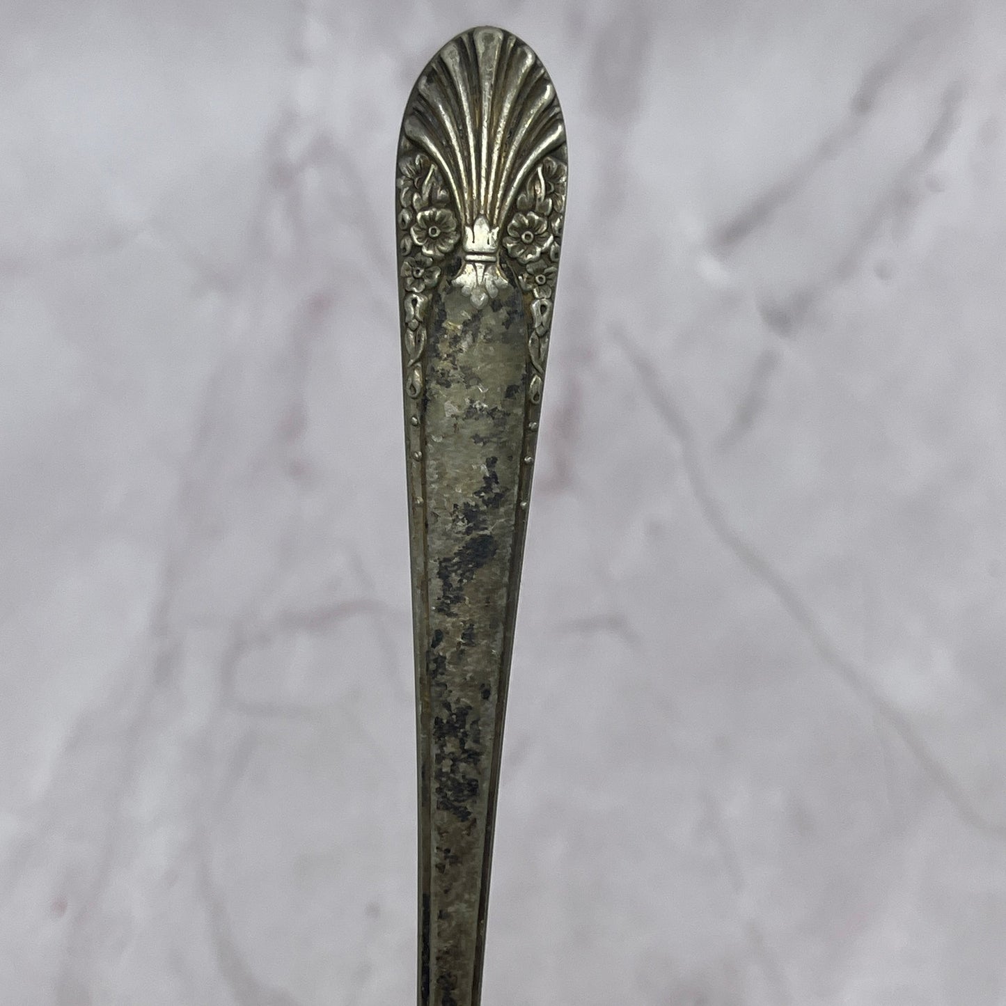 Crown Silverplate Radiance Spoon 8" Vintage Silverplate TC5-OS-19