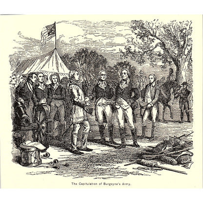 The Capitulation of Burgoyne's Army 1892 Art Print AG2-9