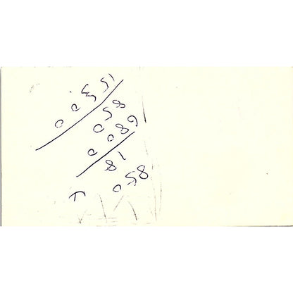 George Redumis American Industrial Tire Co Houston Vintage Business Card SE3-B13