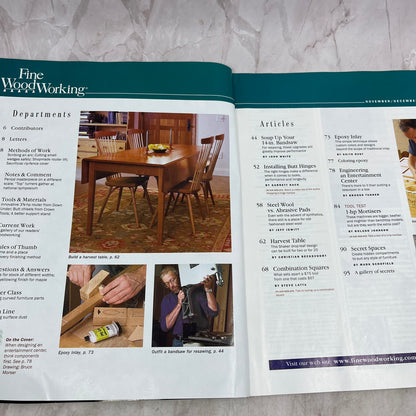 Designing Entertainment Centers - Dec 2002 No 159 Fine Woodworking Magazine M34