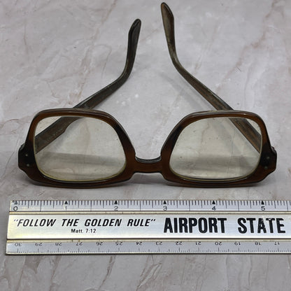 Retro USS Halo Military Glasses 4 1/2-5 3/4 Sunglasses Eyeglasses Frame TG7-G4-1