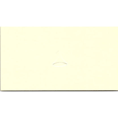 Paul A D'Alesio Touche Ross & Co Houston TX Vintage Business Card SD9-B1