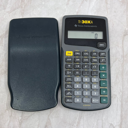 Texas Instruments TI-30Xa Scientific Calculator w/ Cover Works TF4