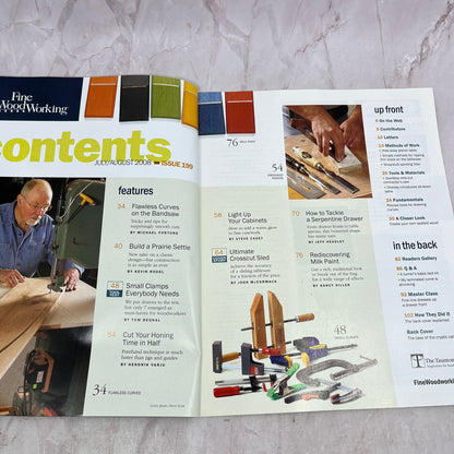 Crosscut Sled - Aug 2008 No 199 - Taunton's Fine Woodworking Magazine M36