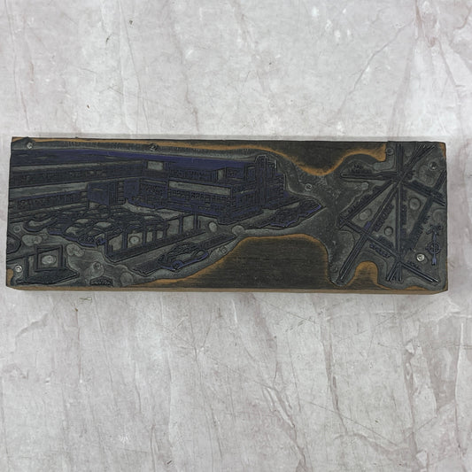 California Electric Co Oakland Vintage Letterpress Printers Block Plate SB8