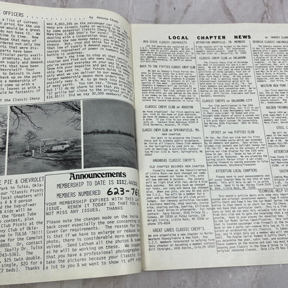 Black & White - '55, '56, '57 Classic Chevy World Magazine - Feb 1976 M29