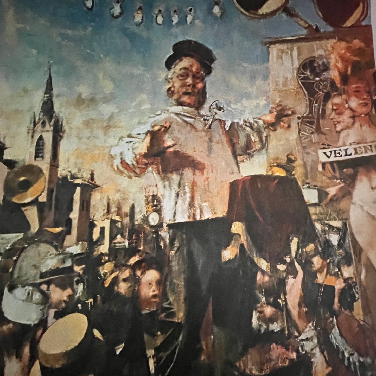 Jack Levine "Medicine Show" Satire Poison Lithograph 14x17" Art Print FL1