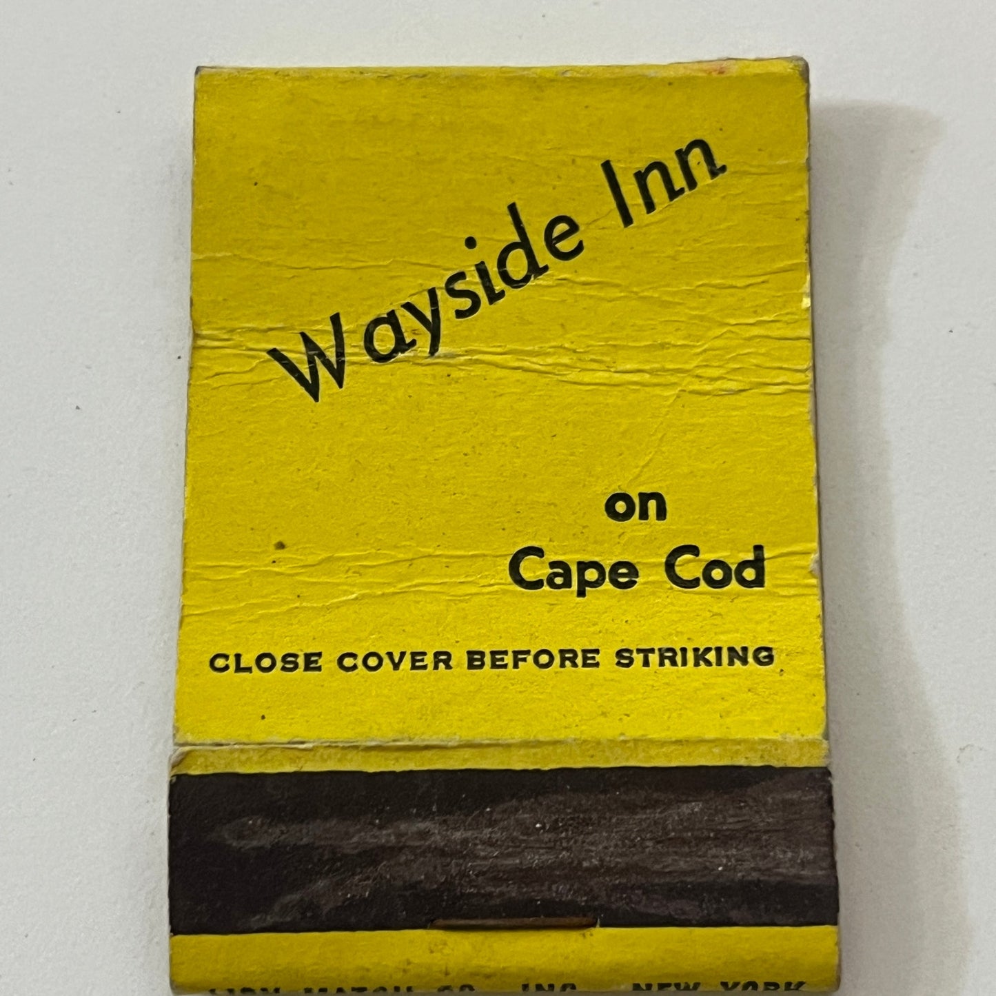 Wayside Inn on Cape Cod Chatham MA Vintage Matchbook Cover TB6-MB1-4