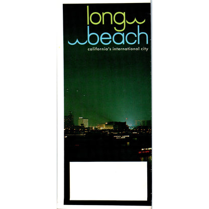 c1960 Long Beach California's International City Brochure AB9