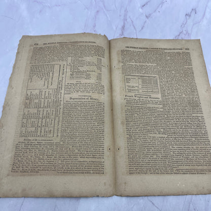 Baltimore Weekly Register Jun 6 1812 - War of 1812 Relations With France AF9-8