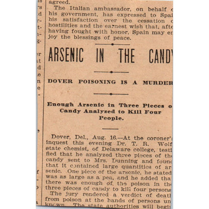 St. Paul Drug Stores and Pharmacies St. Paul 1898 Newspaper Ad AF2-Q1