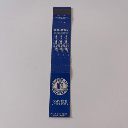 Xavier University Musketeers Important Phone Numbers Vintage Matchbook TB6-MB2-9