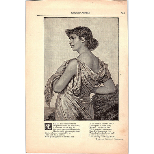 The Duenna Richard Brinsley Sheridan, Curfew Must Not Ring 1884 Poem TA5-CJ-3