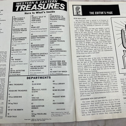 1985 Feb - Western & Eastern Treasures Magazine - Treasure Hunting Gold M12