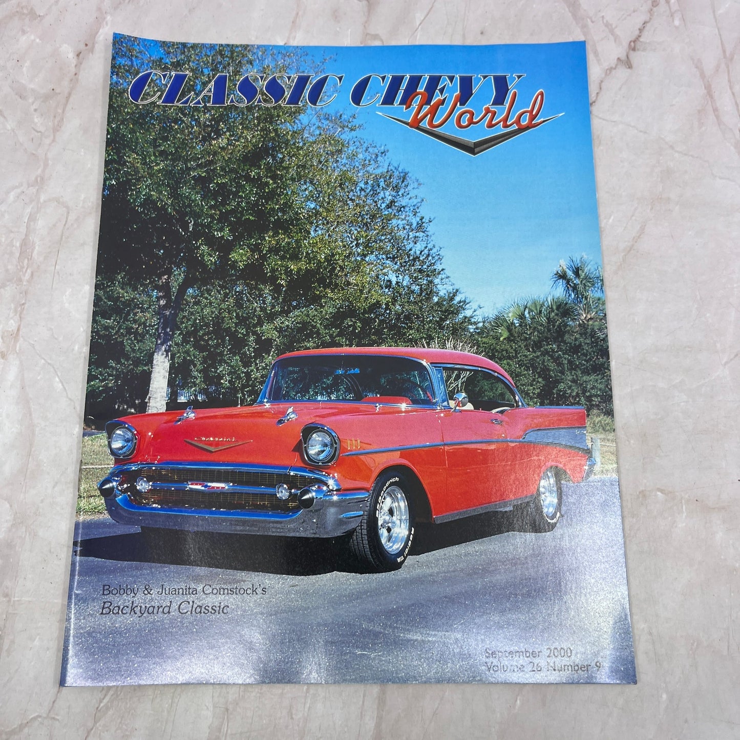Bobby Comstock Backyard Classic - '55, '56, '57 Classic Chevy World Sep 2000 M31
