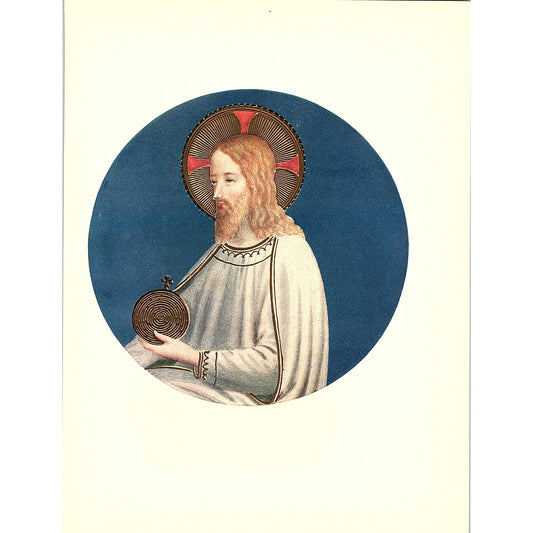 A Figure of Christ - Fra Angelico Masterpiece c1910 Art Print AG5-5