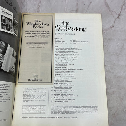 Woodworking in Mendocino - Jul/Aug 1981 No 29 - Fine Woodworking Magazine M33